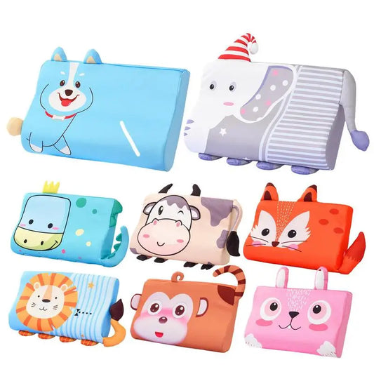 Ergonomic Toddler Pillow – Soft Skin-Friendly Kids Travel Pillow Kids Sleep Pillow Peaceful Pleasures Health and Wellness