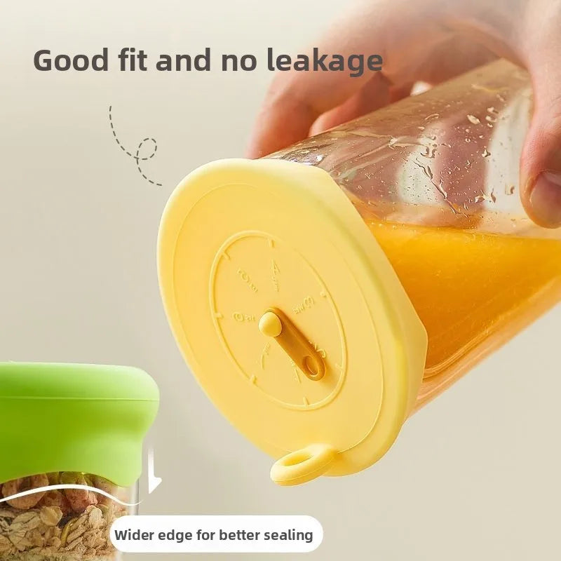 Silicone Stretch Lids – Reusable Food Cover Set, 3 Sizes