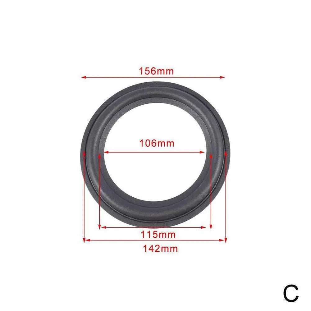Rubber Speaker Surround Edge Woofer Repair 3–12 Inch