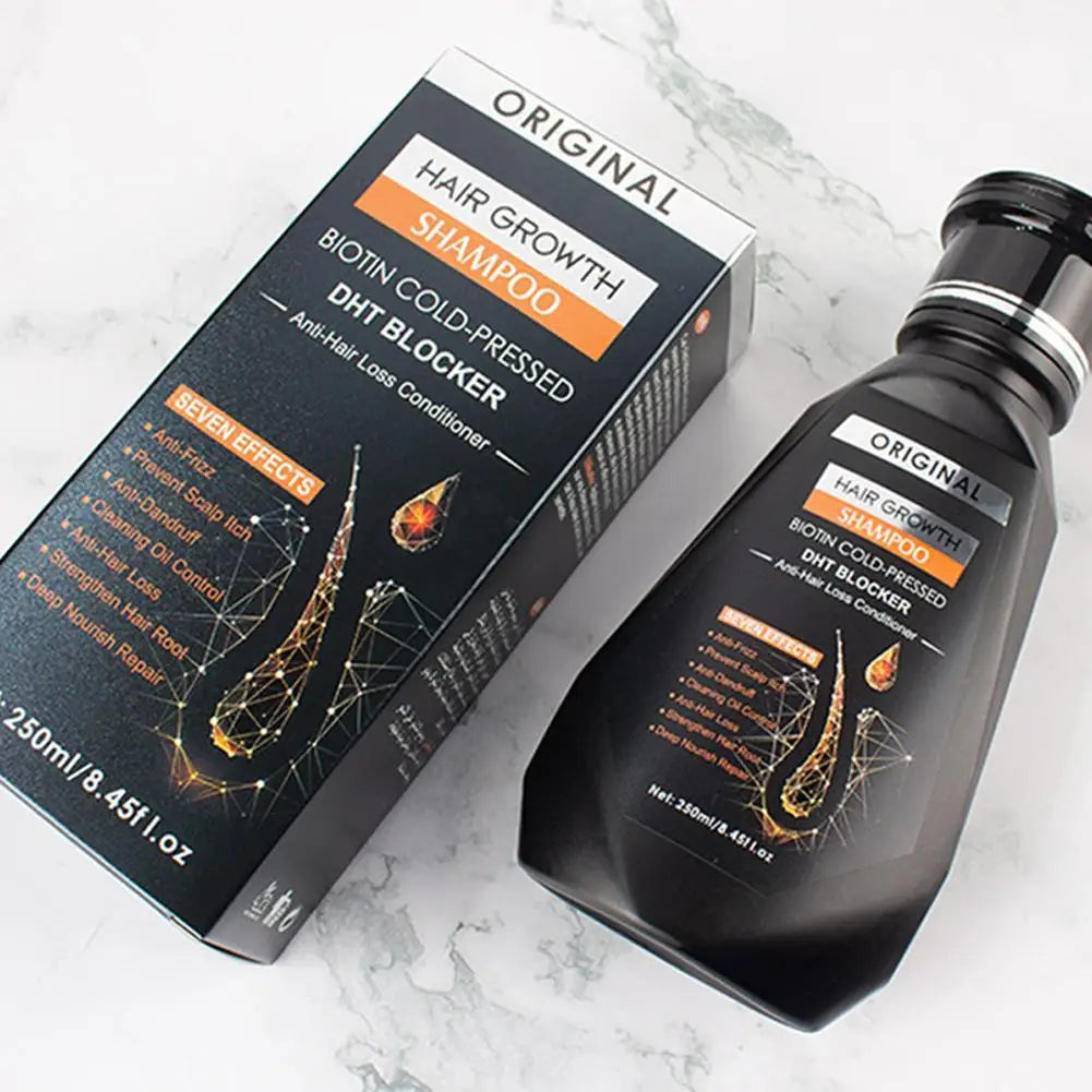Biotin Ginger Shampoo for Hair Growth – 250ml Hair Care Peaceful Pleasures Health and Wellness
