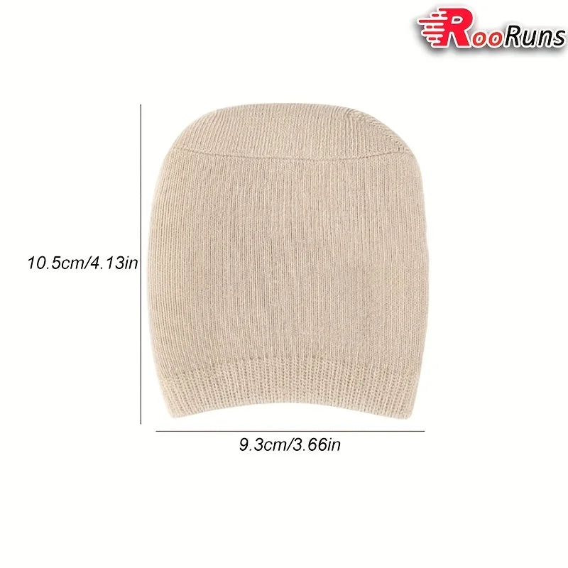 RooRuns 1 Pair Gel Forefoot Socks Woman Toe Cushion & Half-Palm Support, Comfort Breathable Half Foot Socks for Running, Walking Peaceful Pleasures Health and Wellness