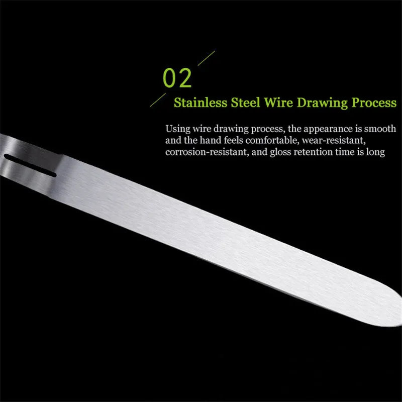 Stainless Steel Nail Art Tweezers | Manicure C-Curve Clip Tool