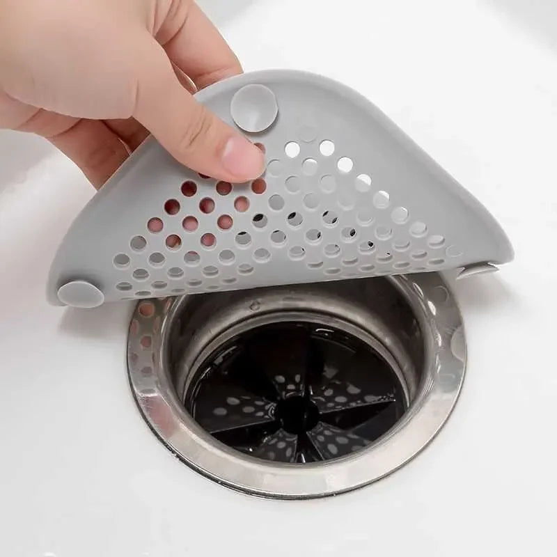 Silicone Square Shower Drain Strainer Cover 2-Pack | Anti-Clog