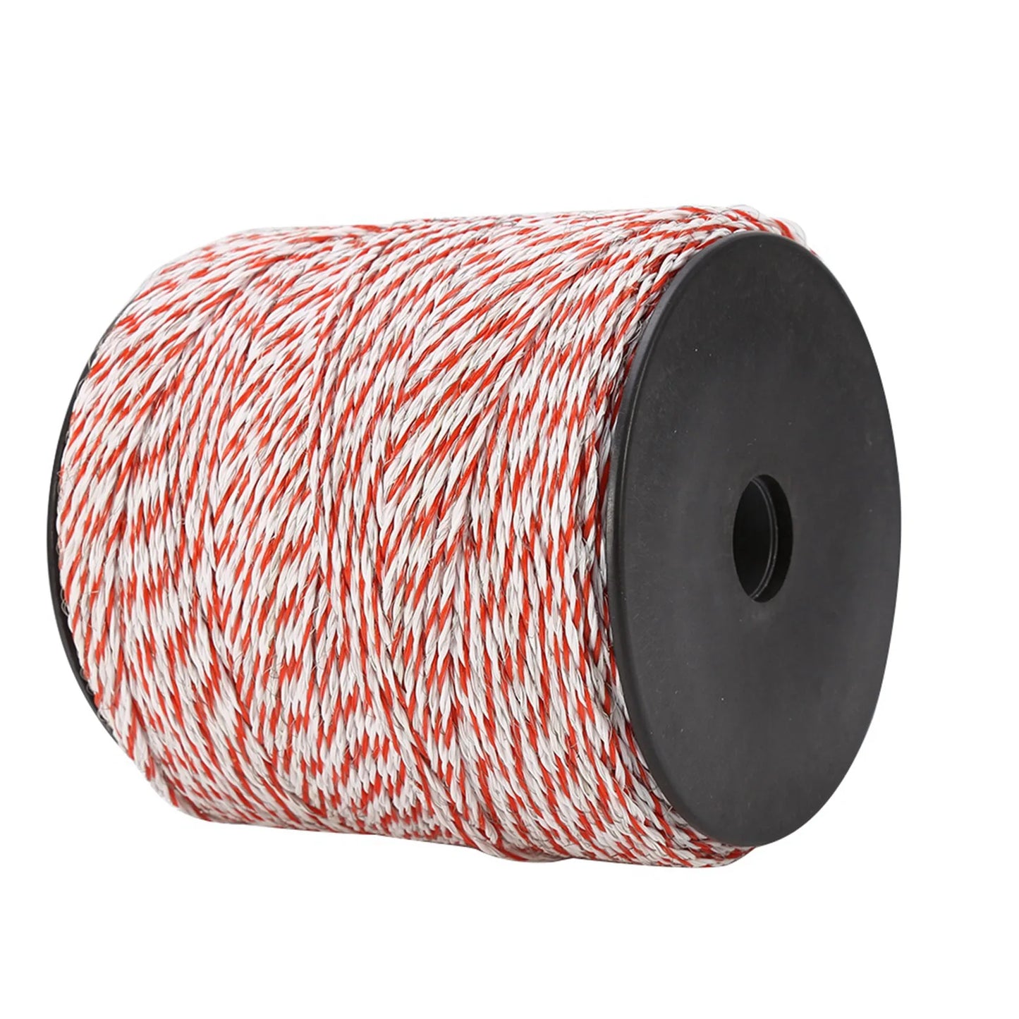 Electric Fence Rope 500M White&amp Red Livestock Wire Stainless Steel