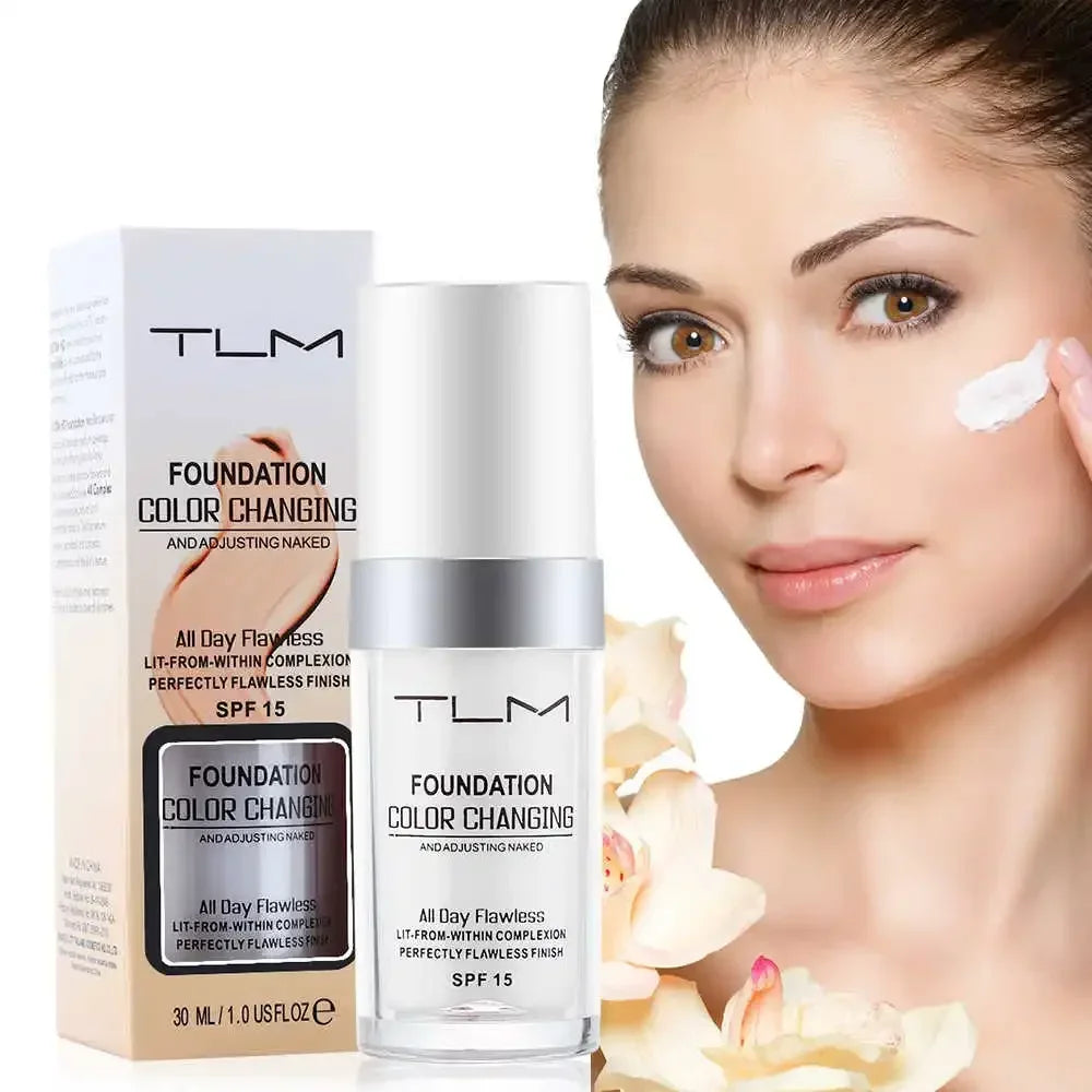 TLM Color Changing Liquid Foundation | Matte & Hydrating