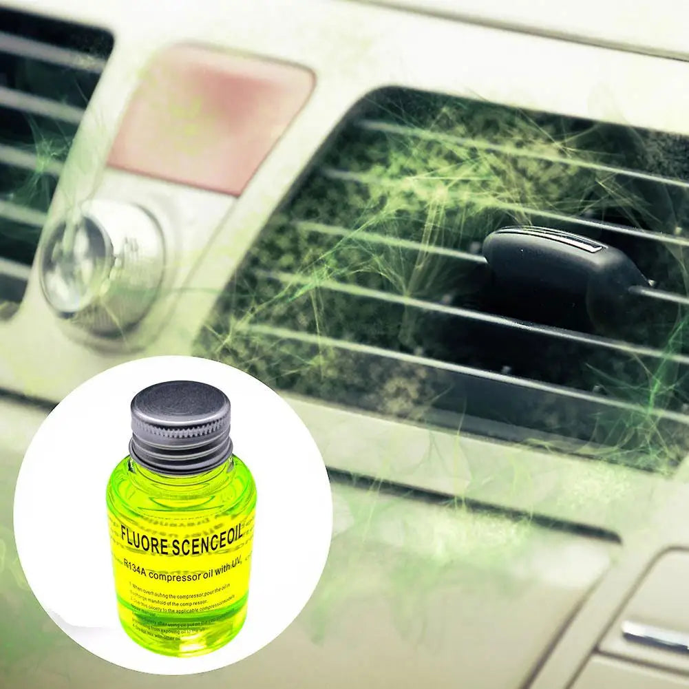 Universal Air conditioner leak detector UV Dye Agent Automotive Air Conditioning Leak For Car A/C Pipeline Re Peaceful Pleasures Health and Wellness
