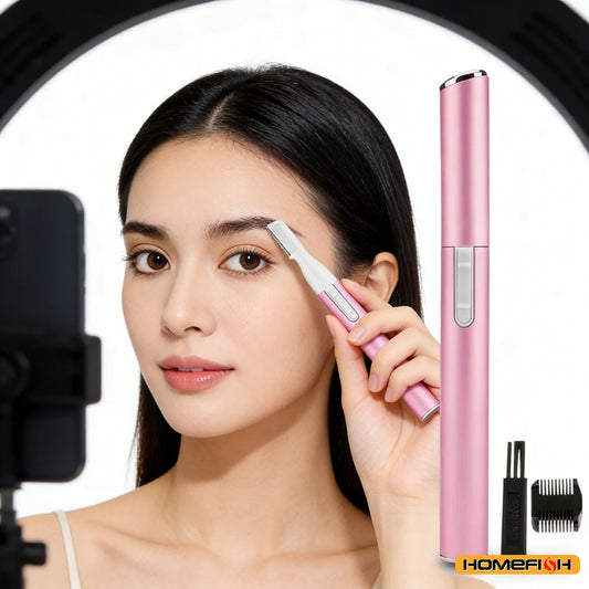 Mini Electric Eyebrow Shaver & Facial Hair Remover for Neck Lips Arms Legs Body, Trimmer for Women Peaceful Pleasures Health and Wellness