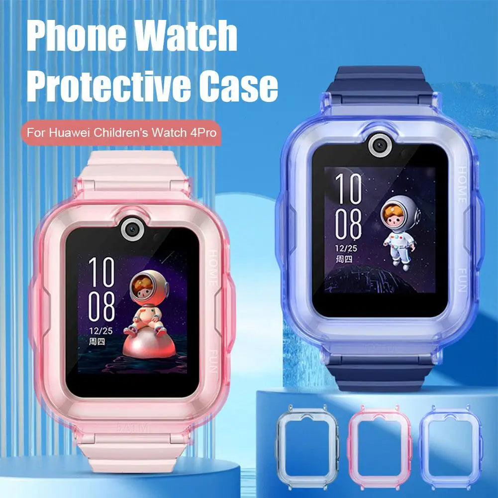 For Huawei Watch KIDS 4 PRO Samrwatch Watch Case TPU PC Cover Protection Screen Lens Scratch-resistant Drop Watch Case Peaceful Pleasures Health and Wellness