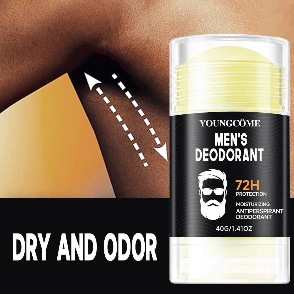 YOUNGCOME Men's 72Hr Sport Antiperspirant Deodorant Stick | 40g