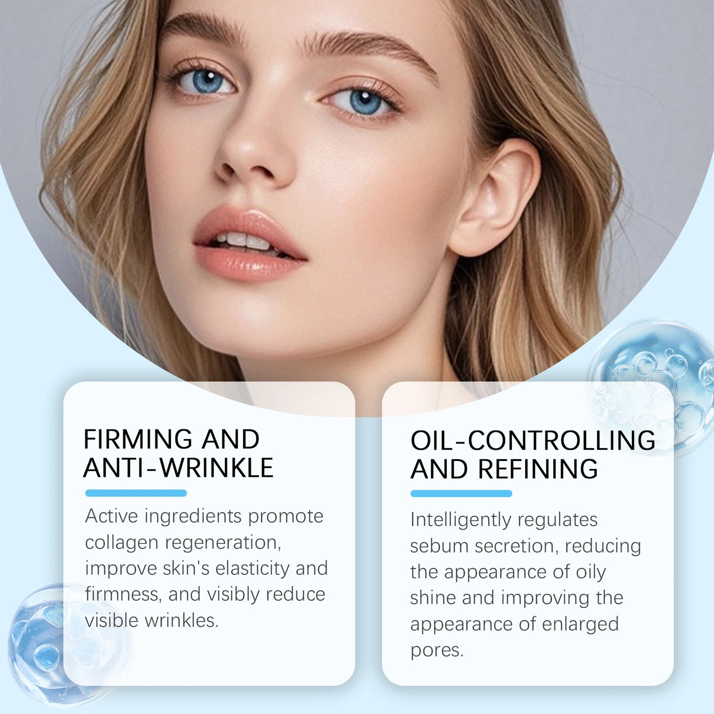 Firming Anti-Wrinkle Face Serum – Niacinamide & Hyaluronic Acid