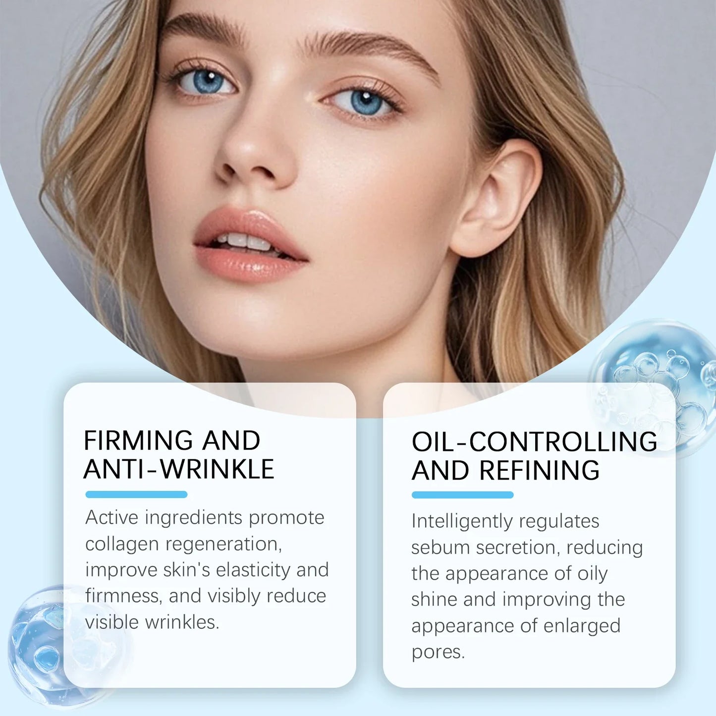 Firming Anti-Wrinkle Face Serum – Niacinamide & Hyaluronic Acid