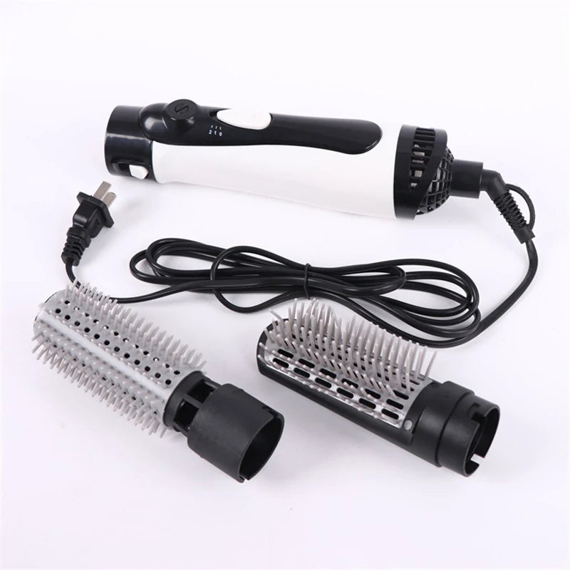 Hot Air Brush One Step Hair Dryer Brush Volumizer Dry Straighten Curl Comb Negative Ionic Hair Styler Peaceful Pleasures Health and Wellness