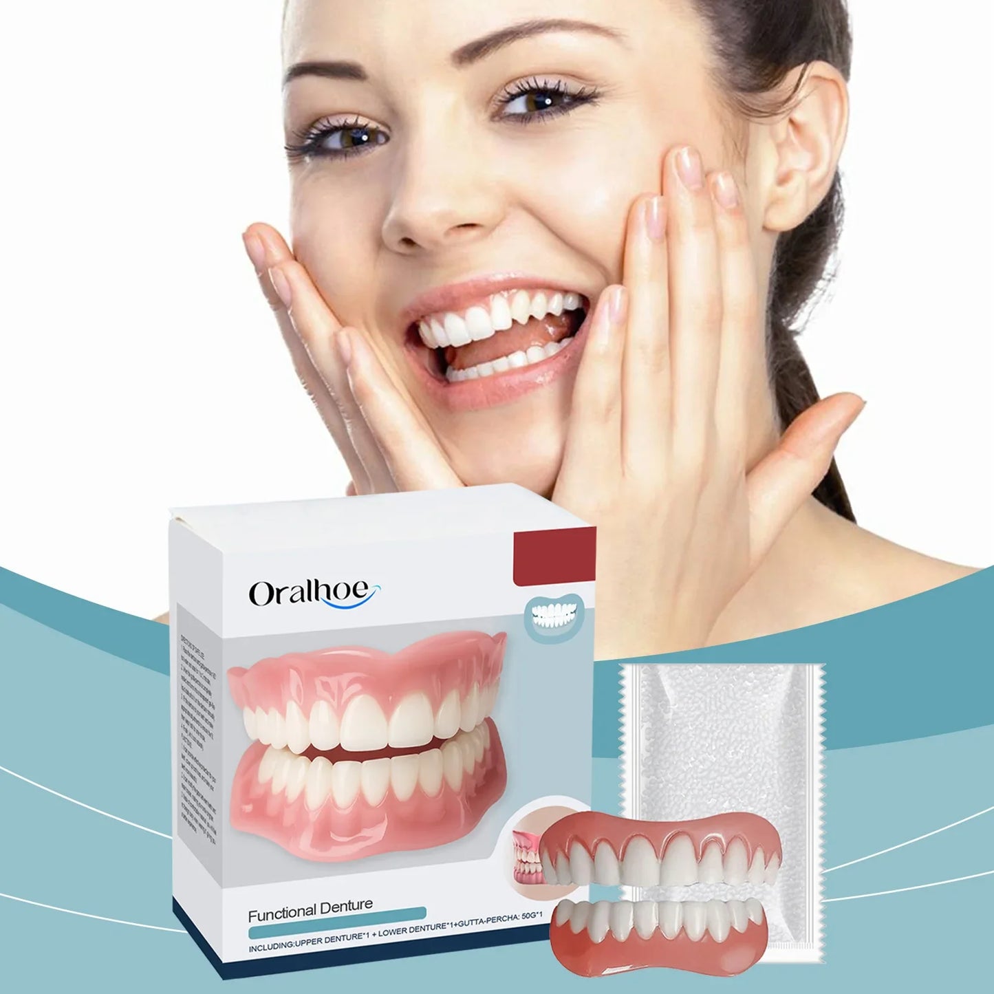 Denture Decoration Set – Natural Fit & Smile Enhancement
