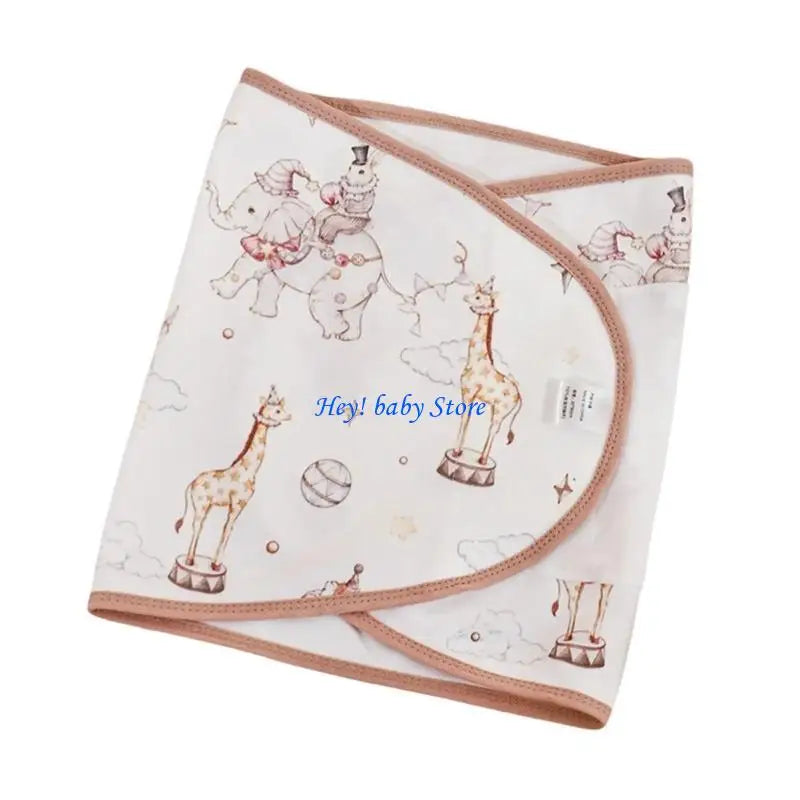 Newborn Baby Swaddle Blanket – Soft Cotton Wrap for Calm Sleep