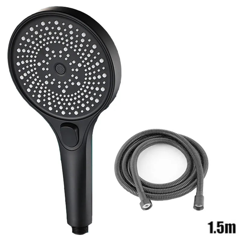 3-Mode High Pressure Handheld Shower Head | ABS Plastic