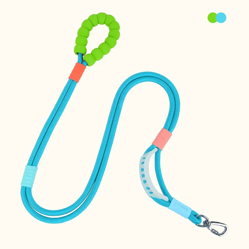 Hands-Free Dog Leash with Foam Handle | Adjustable Nylon