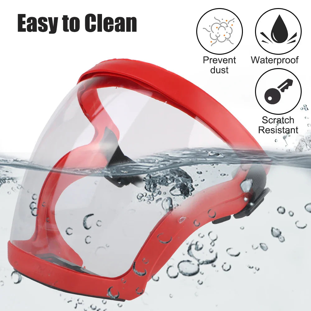 NICEYARD Full Face Shield – Anti-Fog, Oil-Splash Proof & Filters