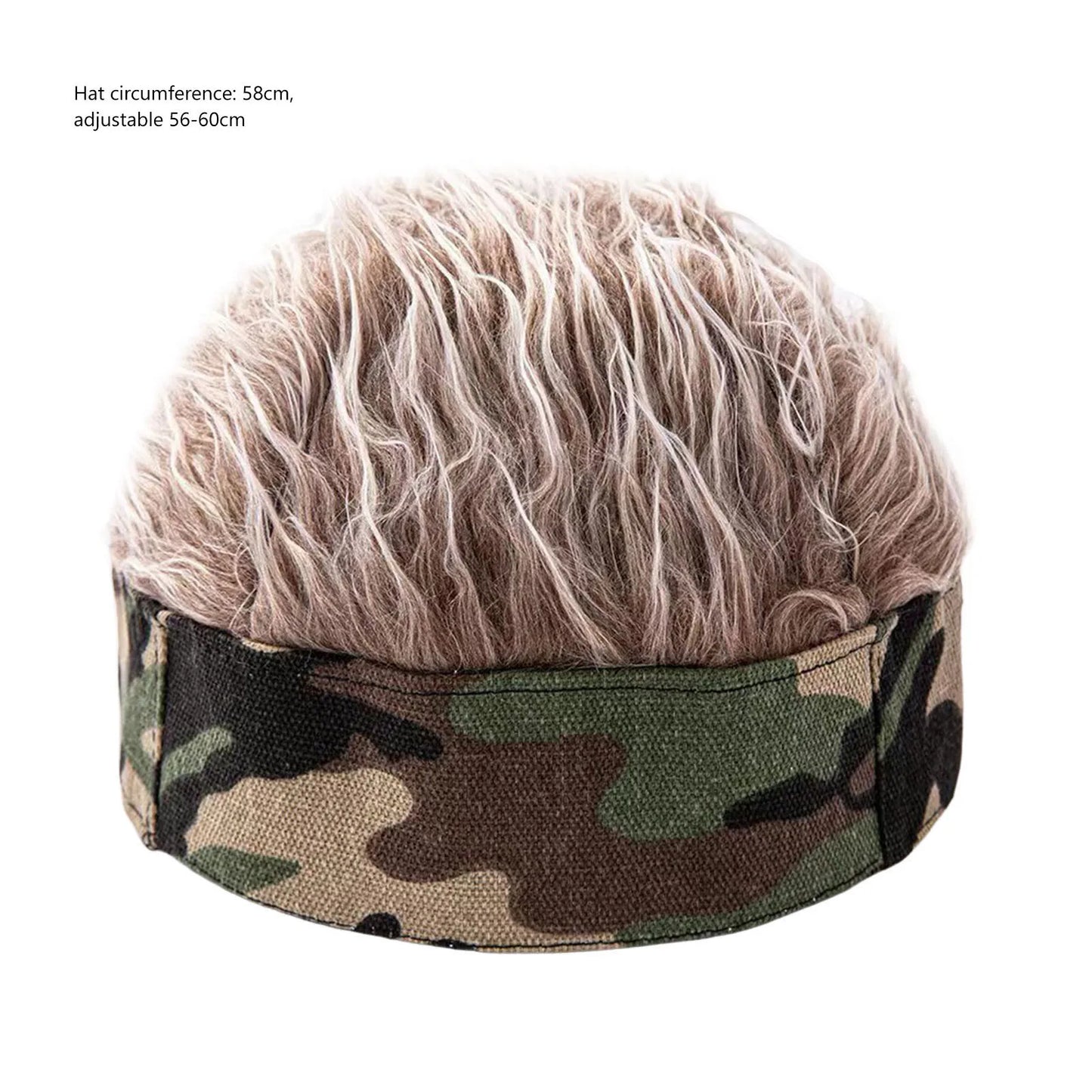 Black Wigs Hat Knit Beanie Soft Breathable Men Women Beanie Wig Hat for Home School Performance Costume Peaceful Pleasures Health and Wellness