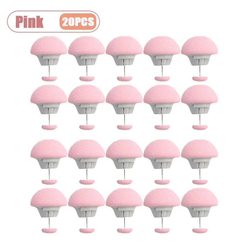 Mushroom Head Duvet Clips – No-Sew Bed Sheet Fasteners 20–80 PCS