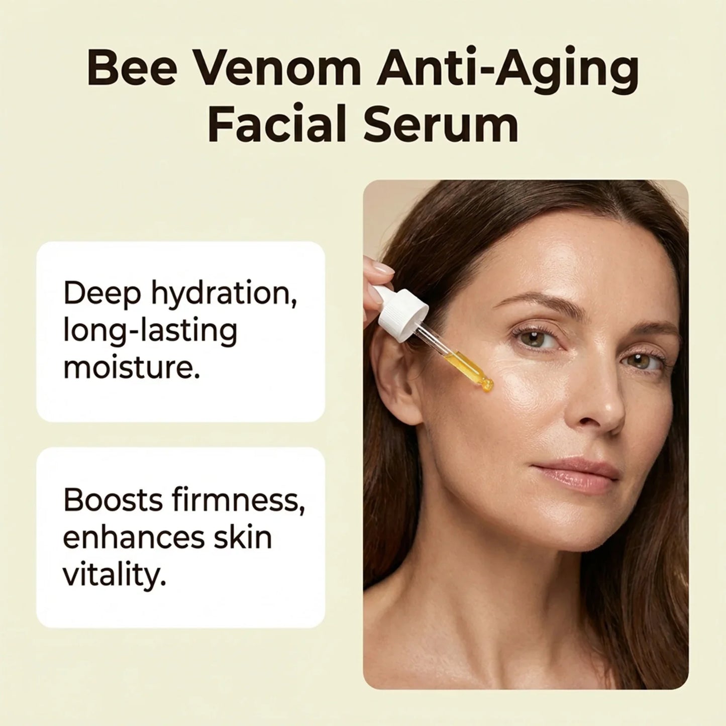 Bee Venom Facial Serum – Hydrating Radiance Essence