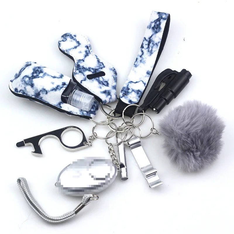 Women's Safety Keychain Self Defense Wrist Gripper Self Defense Keychain Peaceful Pleasures Health and Wellness