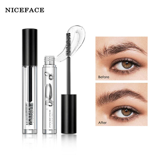 QiBest Transparent Eyebrow Gel – Waterproof 3D Brow Soap Eyebrow Styling Gel Oasis Select Transparent