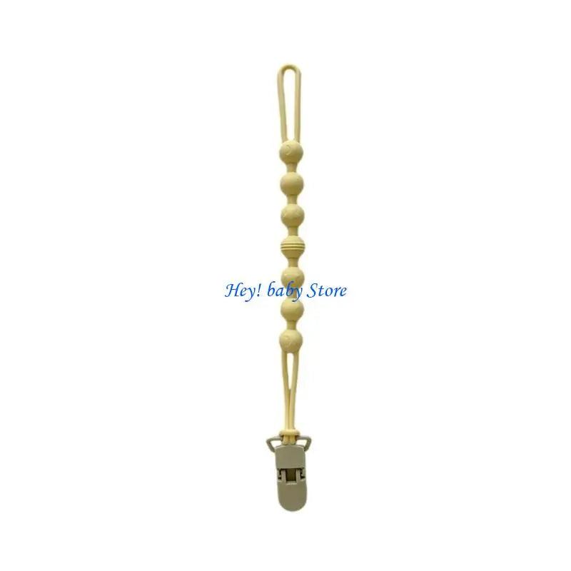 Silicone Pacifier Clip Chain | Baby Teething Toy Anti-Drop