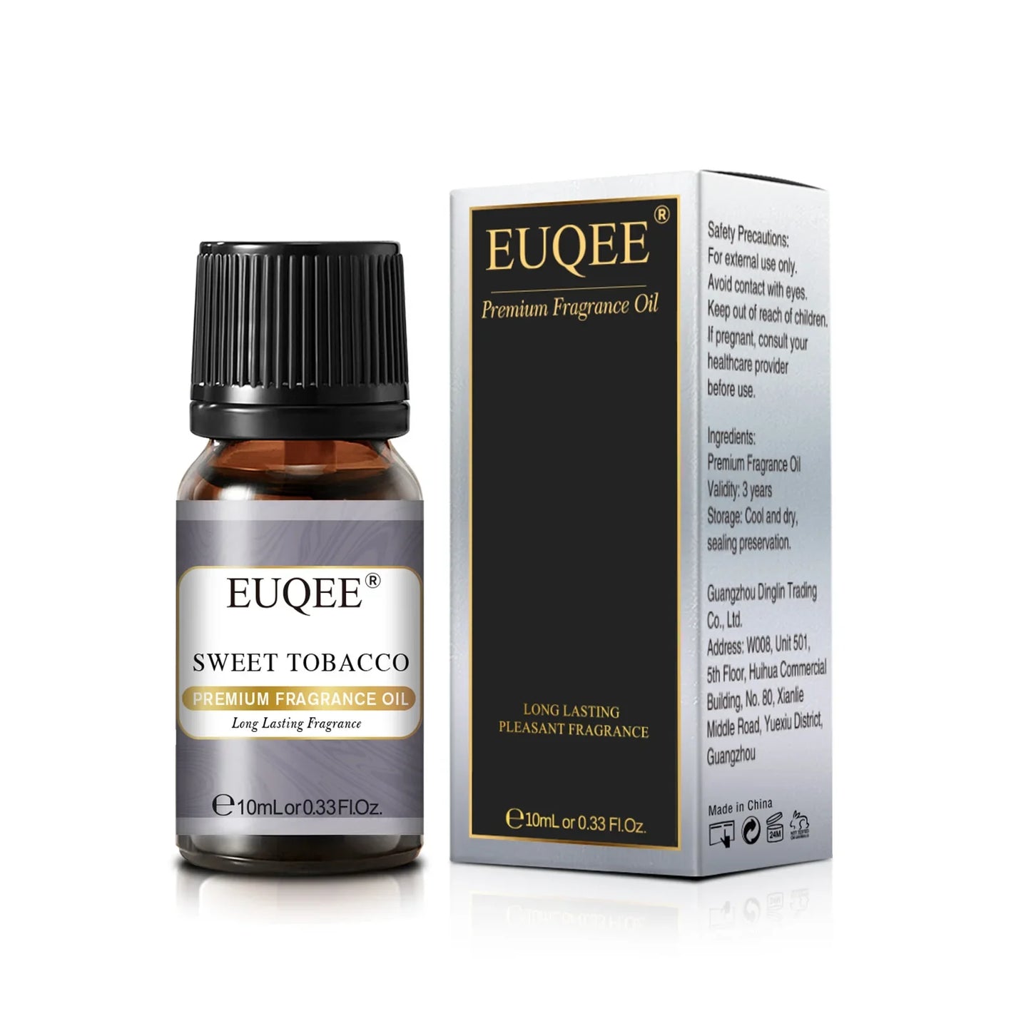 EUQEE 10ml Fragrance Oil – Reed Diffuser, Candle & Aromatherapy