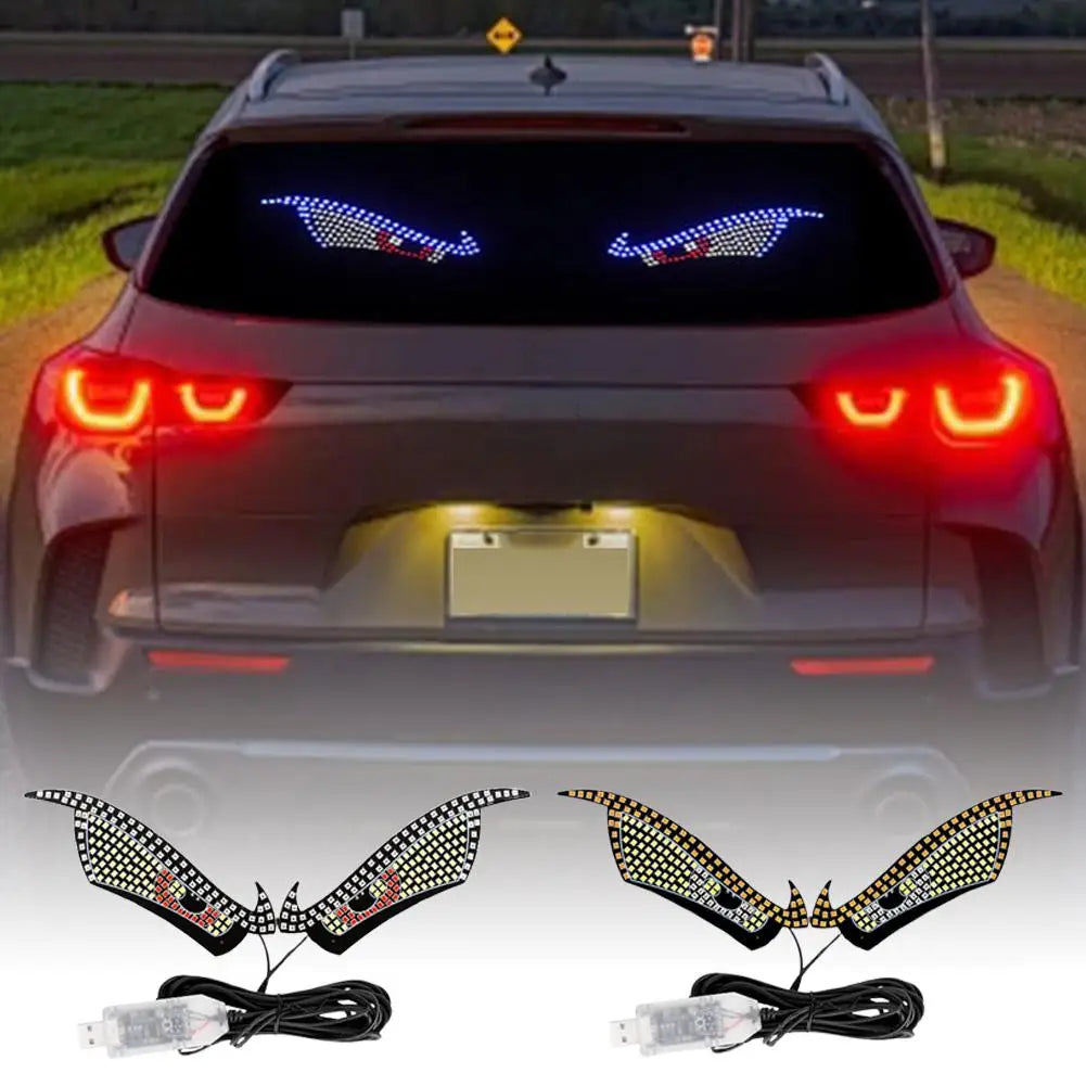 LED Demon Eye Car Light Strip | USB Atmosphere Decorative Light