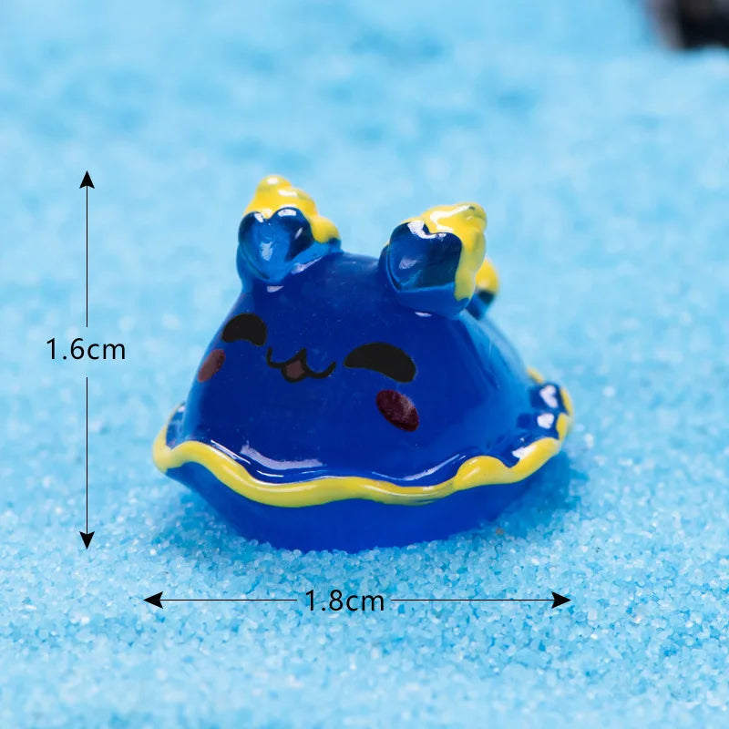 1pc Marine Animal Shark Whale Sea Fish Model Bonsai Figurine Miniature Fairy Garden Decoration DIY Accessories Home Decor Peaceful Pleasures Health and Wellness 4
