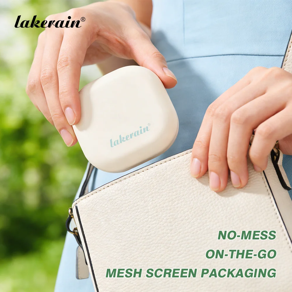 Lakerain Neo Blurring Powder Setting powder Korean Oil-Control Compact with Pore Blurring Smoothing Finish Water proof Makeup Peaceful Pleasures Health and Wellness