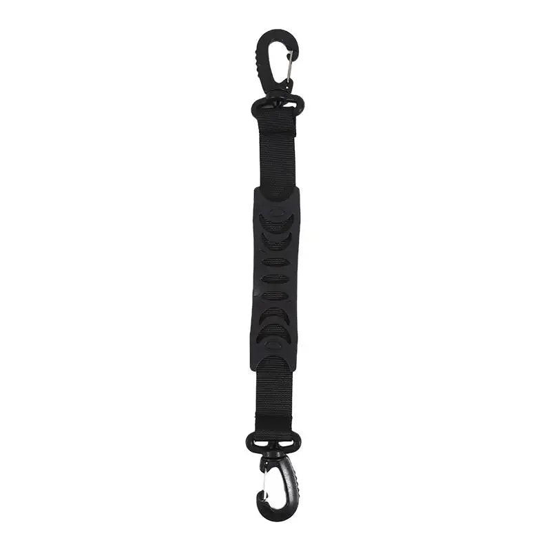 Roller Skate Carrying Strap for Adults Outdoor Hanging Handle Belt Buckle Hook Shoes Skate Accessories Transport Peaceful Pleasures Health and Wellness Black