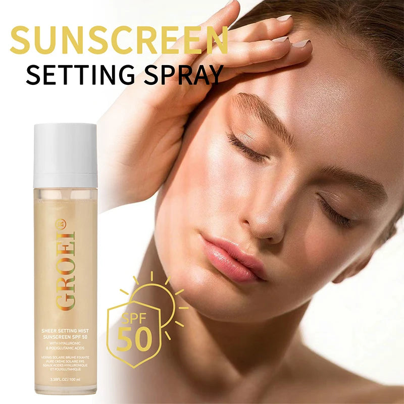 Facial Sunscreen Spray Strong Moisturizing Rapid Absorption Refreshing Not Sticky Isolate Uv Anti Oxidation Body Sunblock Spray Peaceful Pleasures Health and Wellness