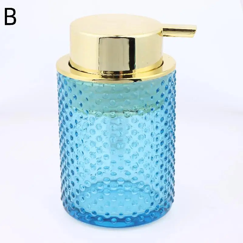 250ml Glass Foaming Soap Dispenser | Countertop Bathroom Decor