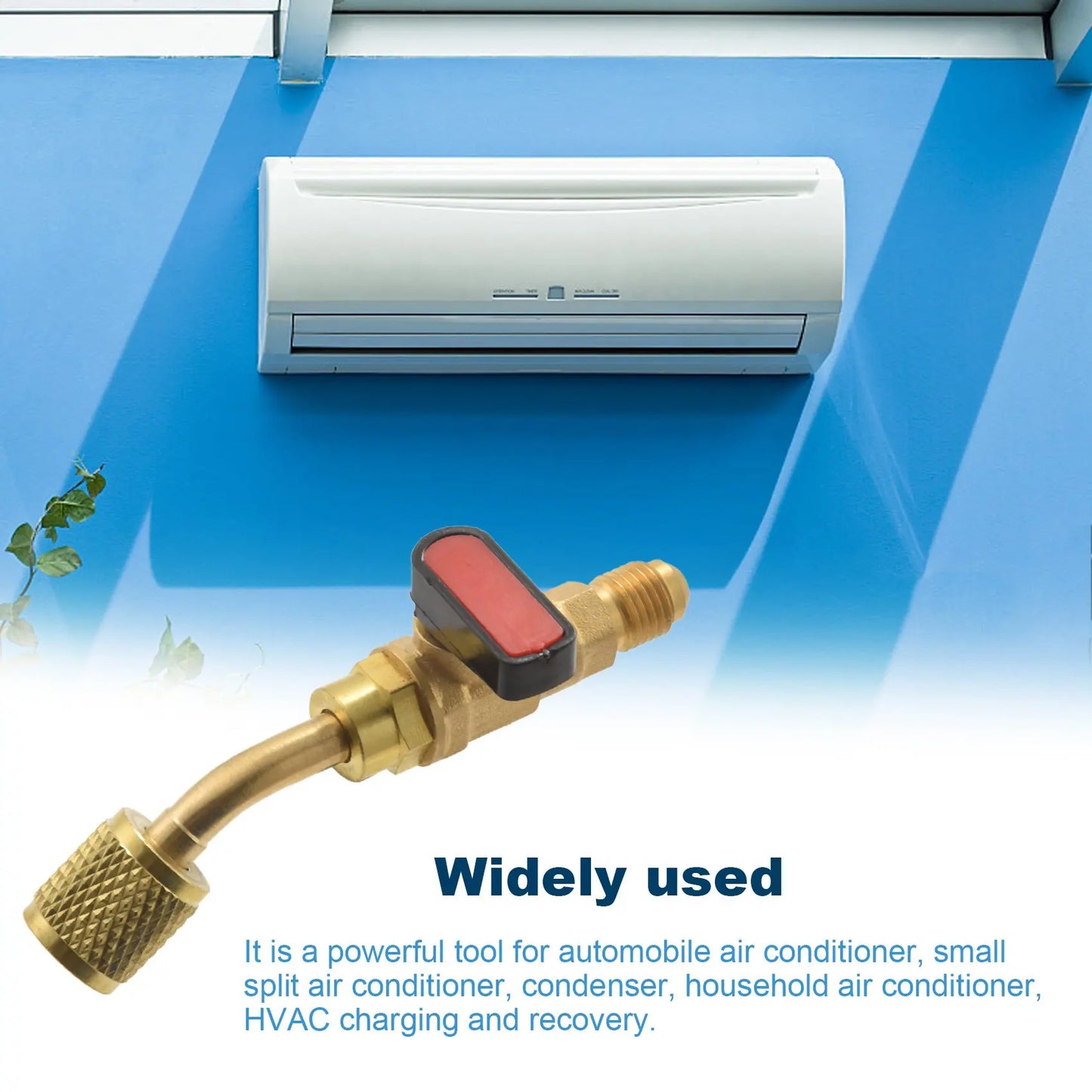 A36T-Angled Compact Ball Valve 1/4 Inch SAE, Air Conditioning Refrigerant R410A R134A Shut Valve,3PCS R410A R134A Shut Valves Peaceful Pleasures Health and Wellness