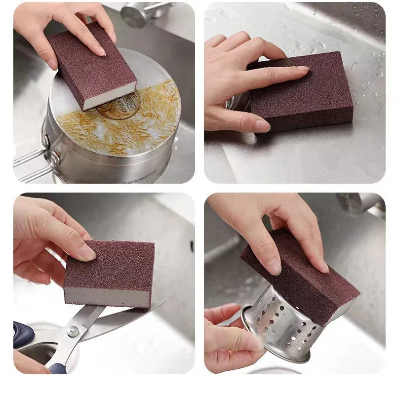 Removing Rust Cleaning Brush Cooktop Pot Descaling Scrub Dady Kitchen