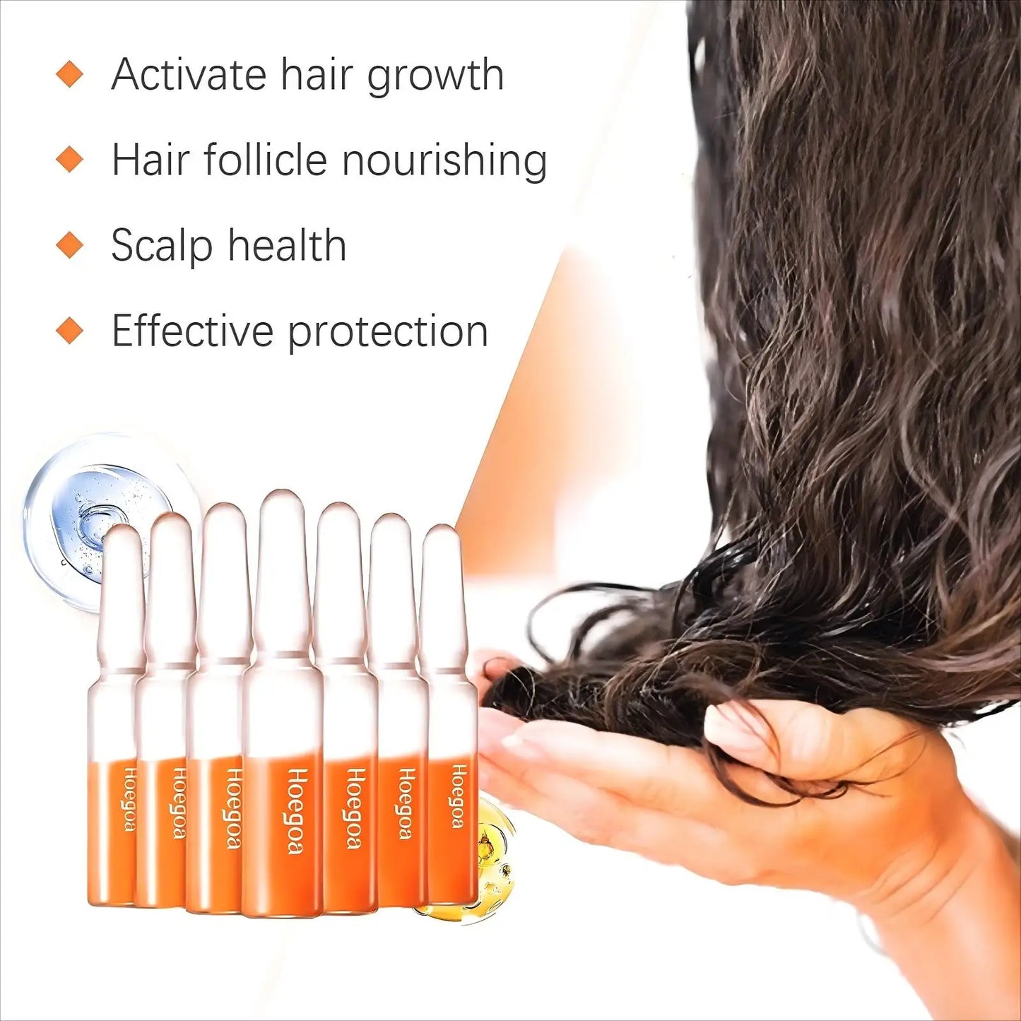 HOEGOA Hair Growth Ampoule Scalp Repair Serum 14ml