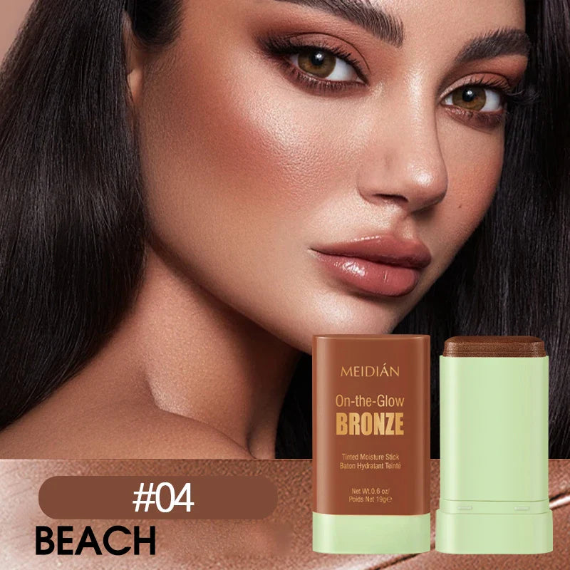 Waterproof Powder Blush Stick – Long-Lasting Vibrant Color