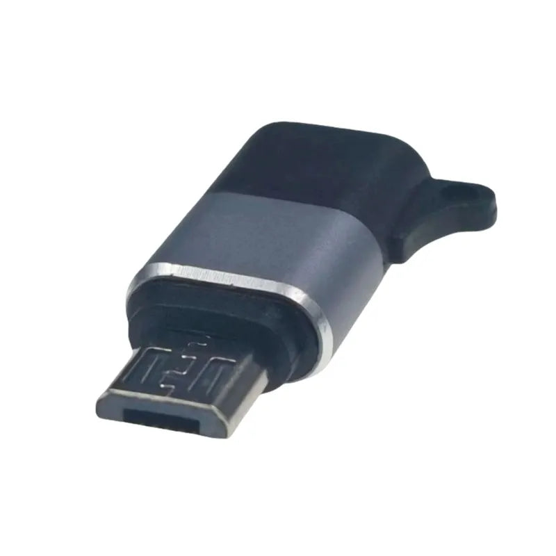 (ABDH) Micro USB to Type-C Adapter Converters for PS Vita 2000 Charger Data Cable Micro USB Male to Type-C Female Adapter Peaceful Pleasures Health and Wellness Default Title