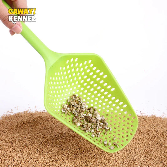 Large Cat Litter Scoop – Deep Shovel Sifter | PP Plastic Cat Litter Scoop Peaceful Pleasures Health and Wellness
