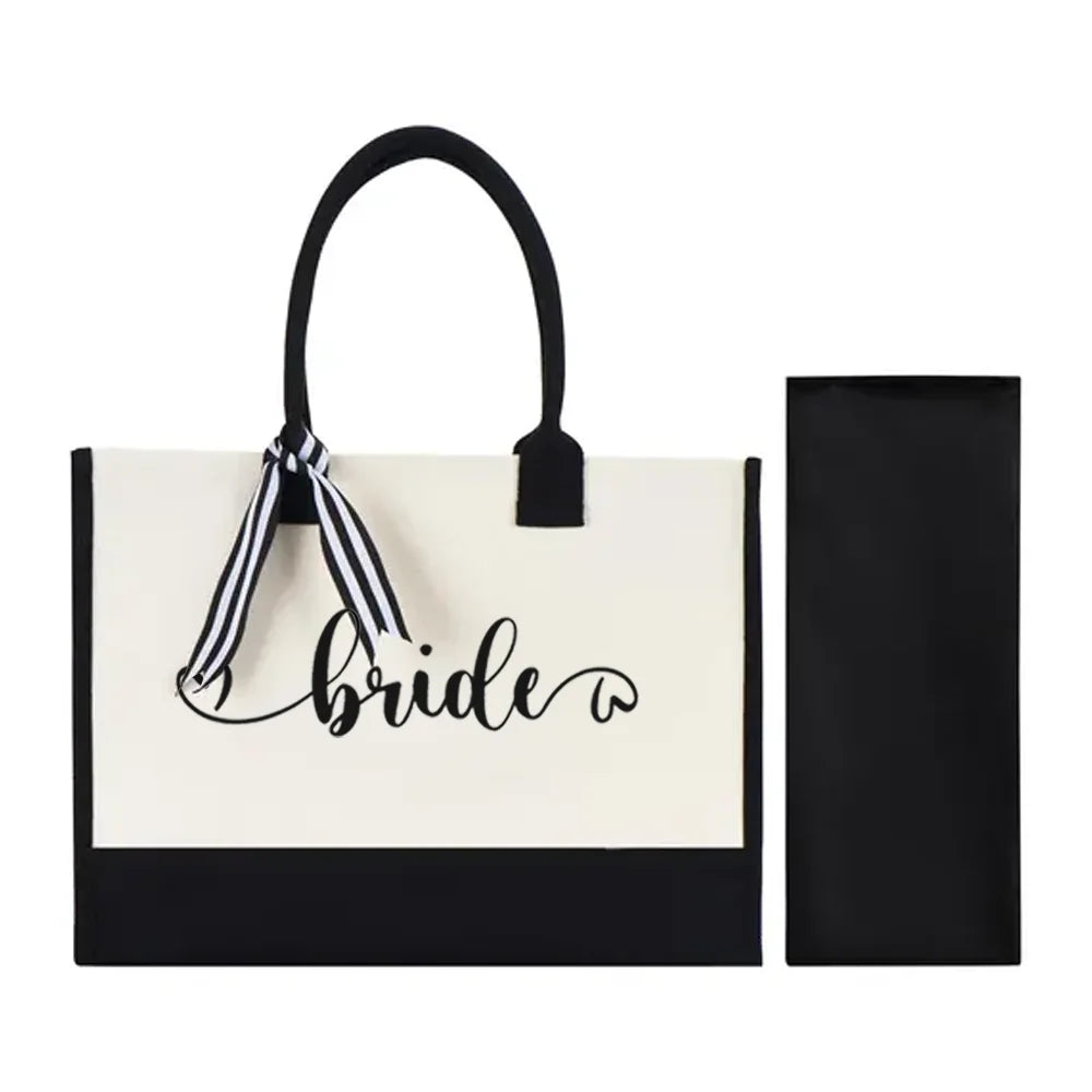 Future Mrs Canvas Tote Bag | Bridal Shower Bachelorette Gift Bridal Canvas Tote Bag Peaceful Pleasures Health and Wellness