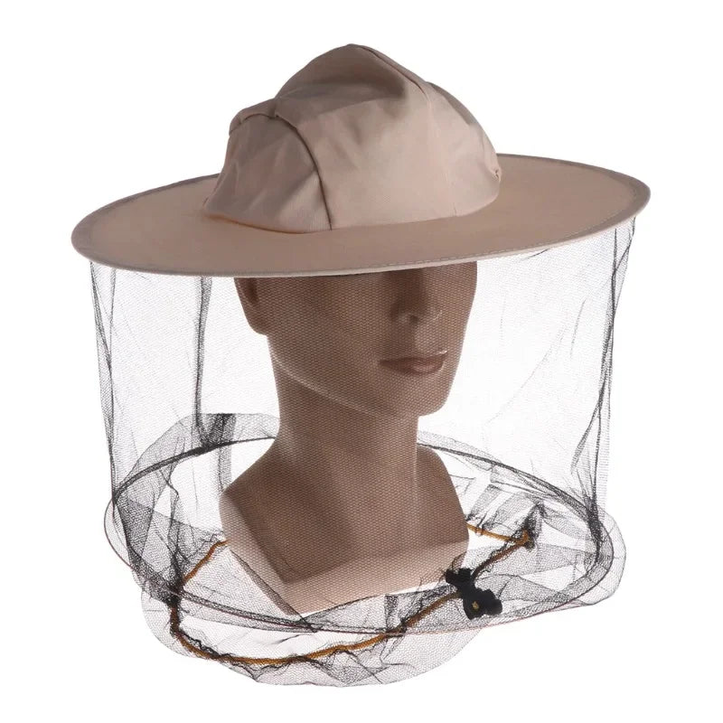 Professional Beekeeper’s Hat: Wide-Brimmed, Face-Thickened for Sunscreen and Special Half-Length Protection Peaceful Pleasures Health and Wellness