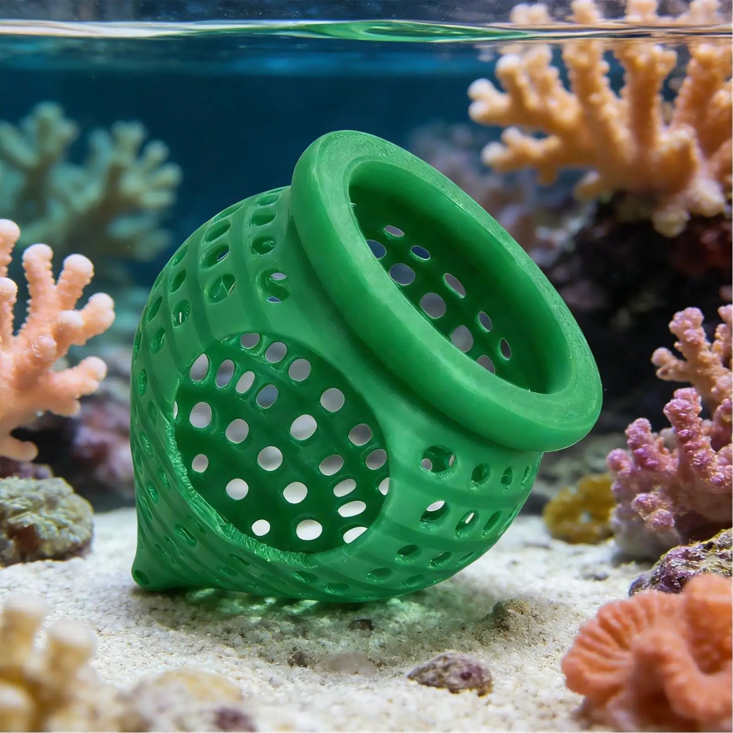 3D Printed Betta Fish Hammock – Aquarium Cave Shelter & Feeder