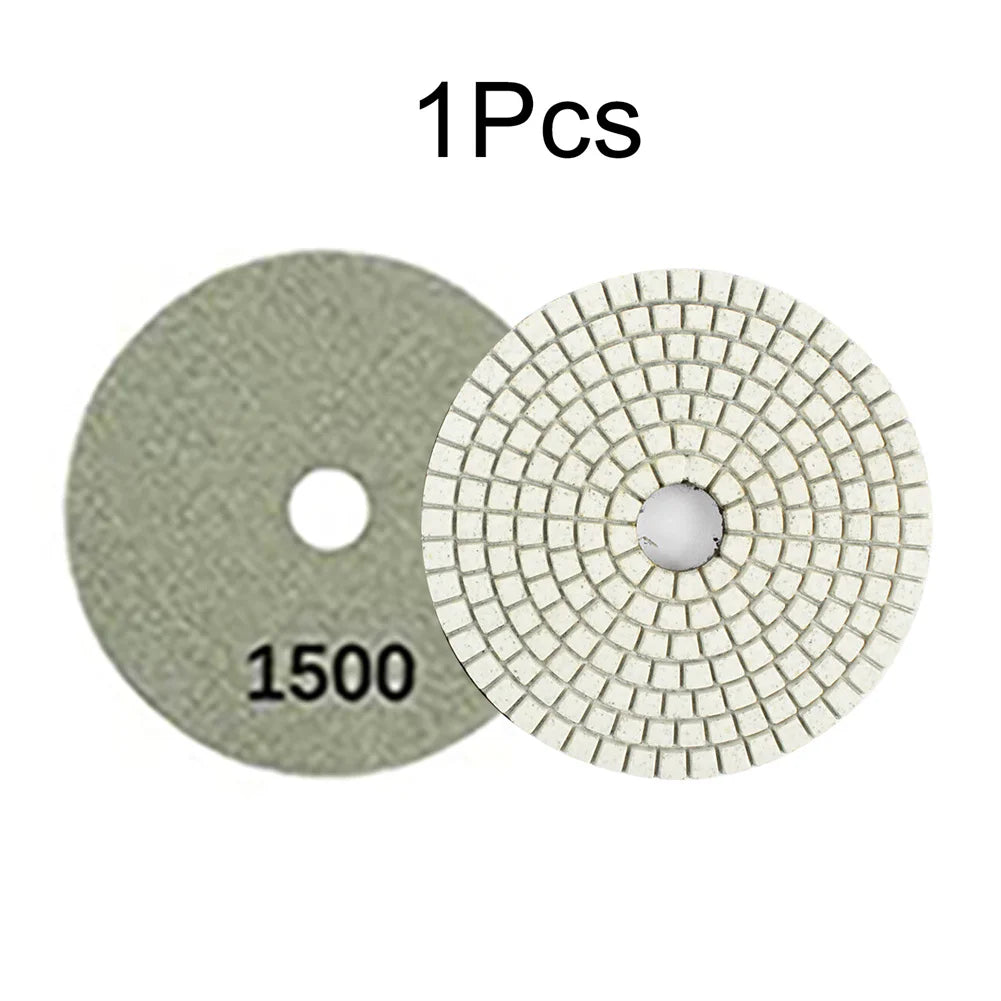 4 Diamond Polishing Pad Wet Dry Pads Flexible Grinding Discs Granite