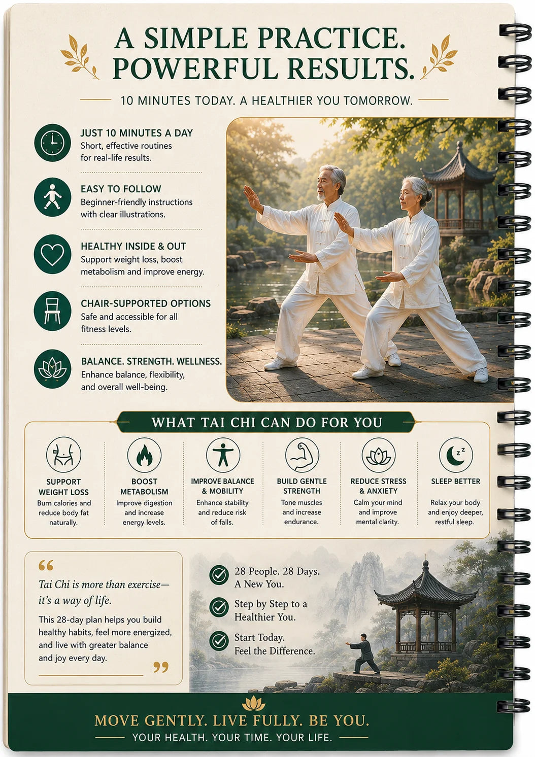 Tai Chi Walking Low-impact Way Boost Metabolism Balance