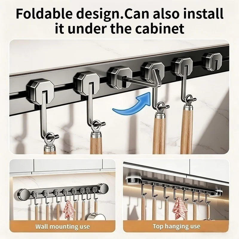 Suction Cup Wall Hooks – Aluminum Alloy Set of 6, No-Drill