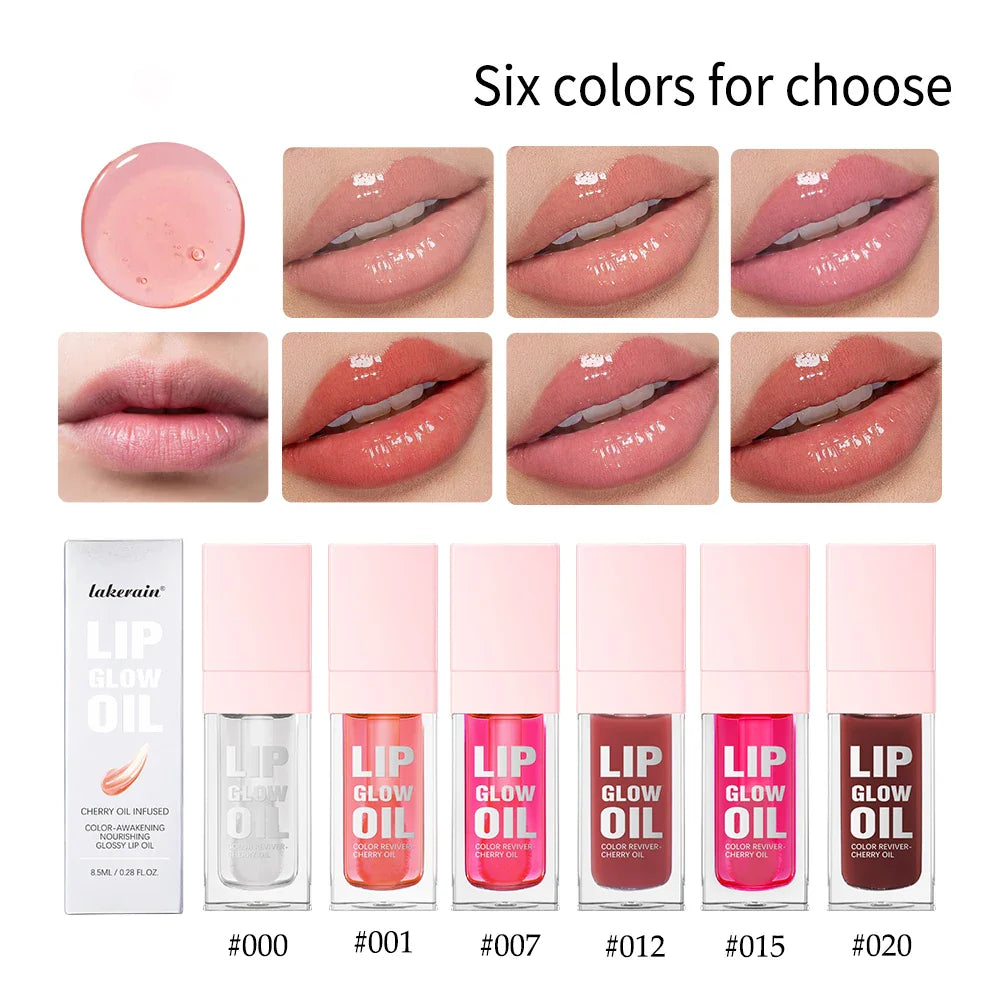 Lakerain Lip Glow Oil – Hydrating Mirror Gloss 8.3ml