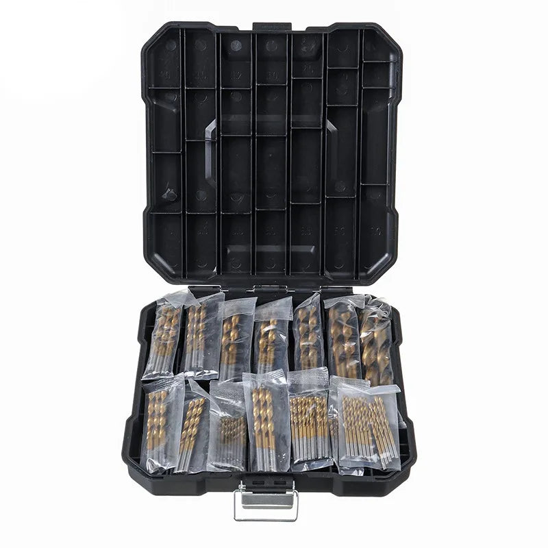 Titanium Coated Speed Steel Twist Drill Bit 1 5-10 Combination Hand