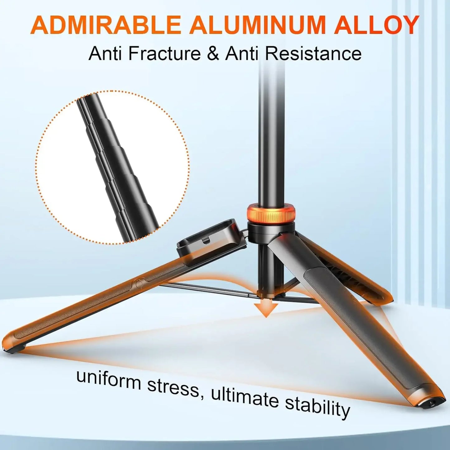 Portable Selfie Stick Cell Phone Tripod 62 Inch/157CM Extendable IPhone Tripod Mobile Tripod Stand for Travel/Vlogging/Filming Peaceful Pleasures Health and Wellness