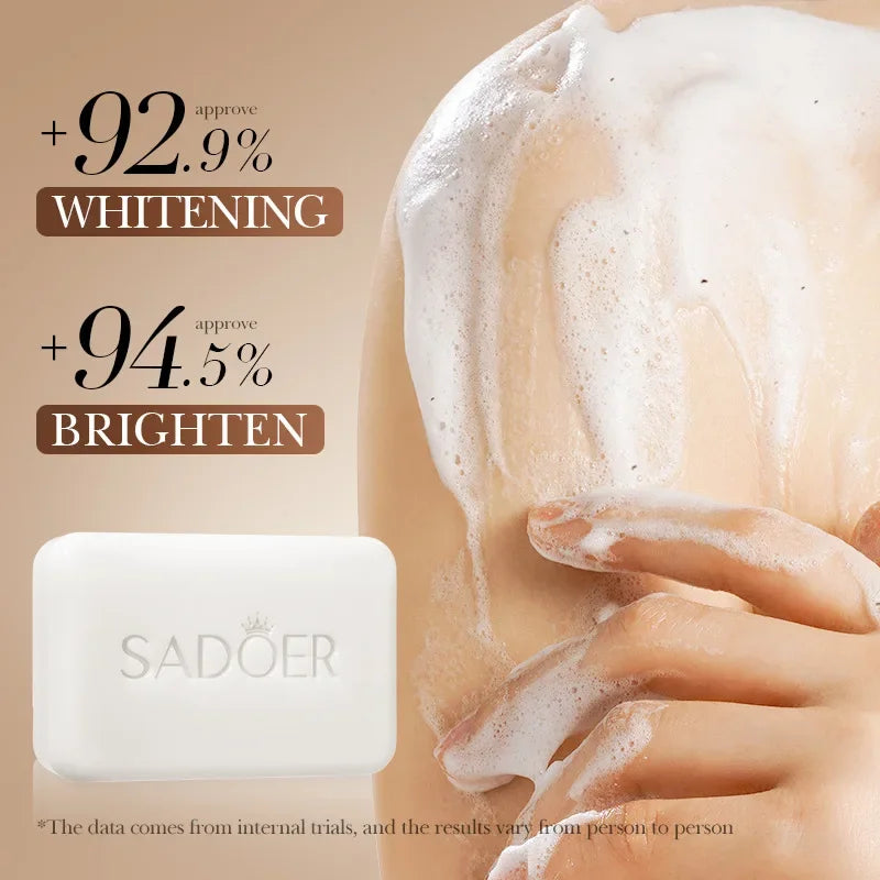Sadoer Niacinamide Arbutin Brightening Facial Soap | Face & Body